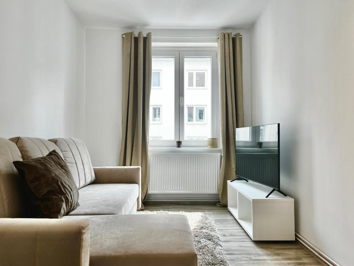 Design Apartment - Kingsize Bett - Kueche - Zentral Hannover Dış mekan fotoğraf