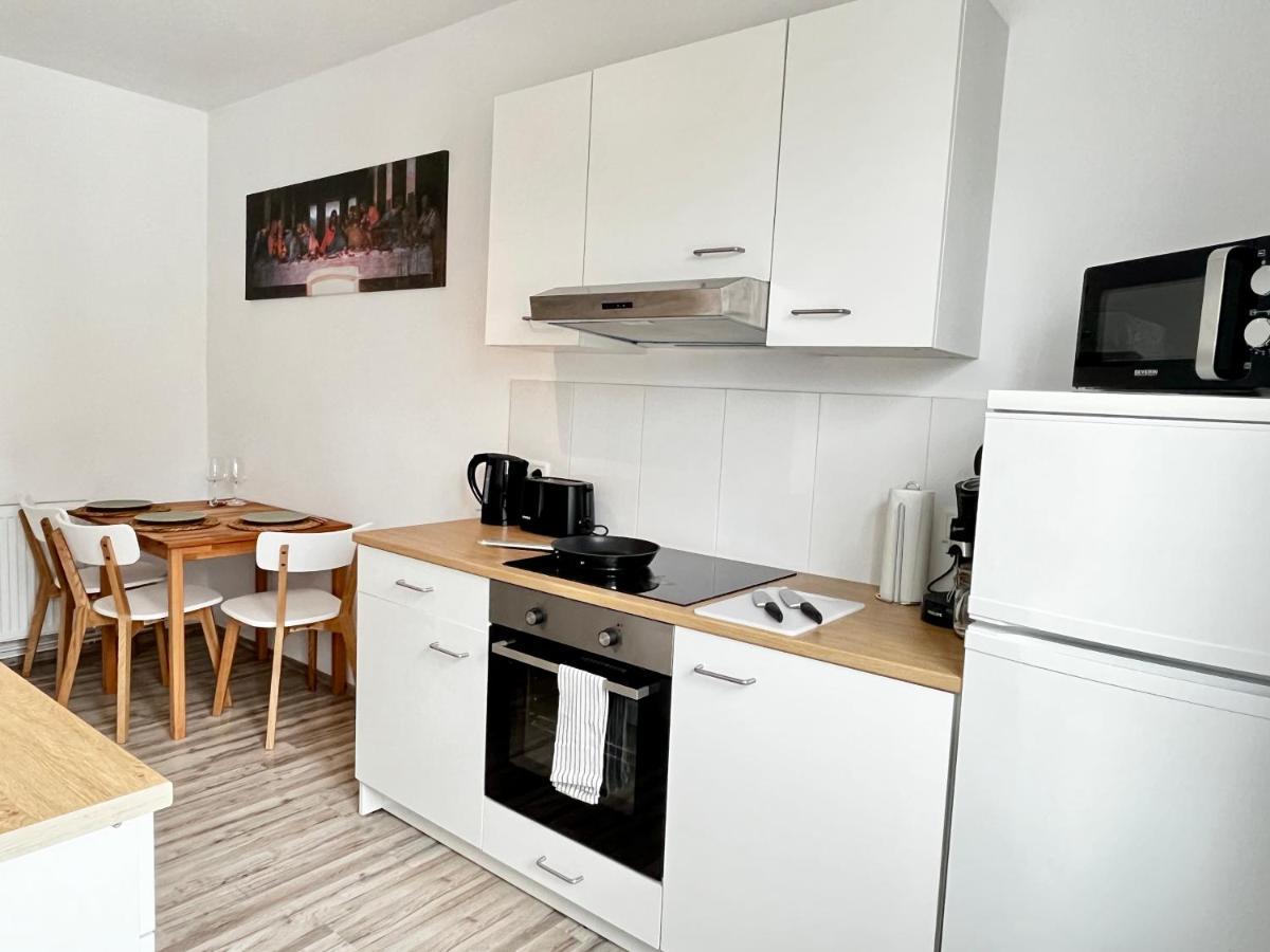 Design Apartment - Kingsize Bett - Kueche - Zentral Hannover Dış mekan fotoğraf