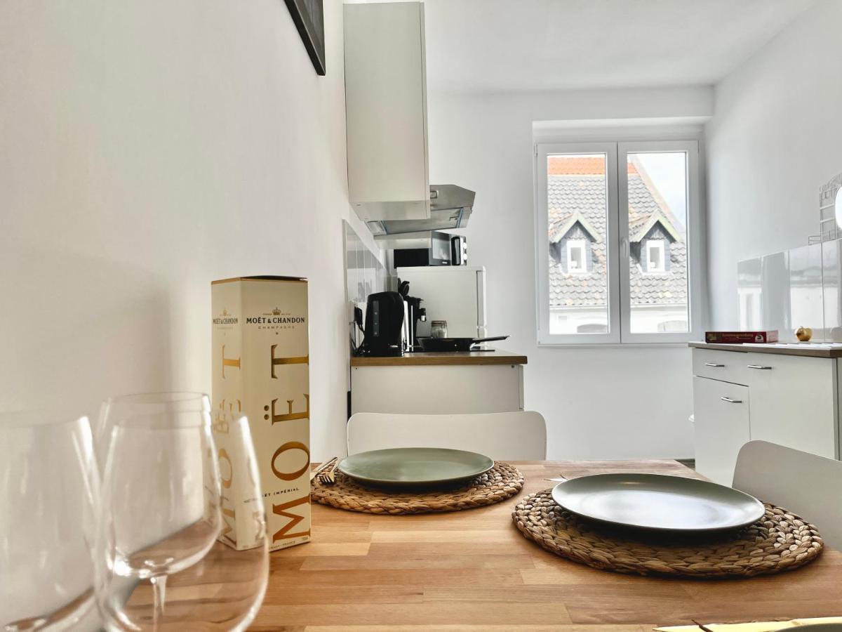 Design Apartment - Kingsize Bett - Kueche - Zentral Hannover Dış mekan fotoğraf